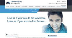 Desktop Screenshot of amarpanchal.com